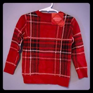 NWT Charter Club Boys Christmas Family Sweater